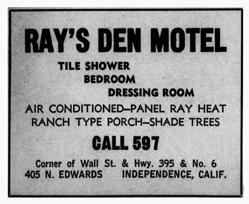 ray's den motel